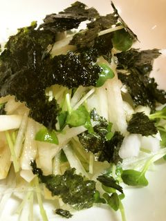 大根サラダ〜海苔まみれ-レシピのメイン写真
