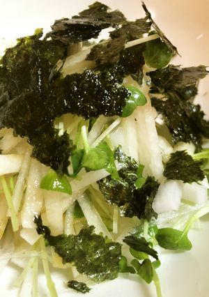 大根サラダ〜海苔まみれ-レシピのメイン写真