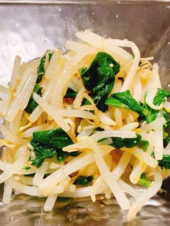 もやしとほうれん草のナムル-レシピのメイン写真