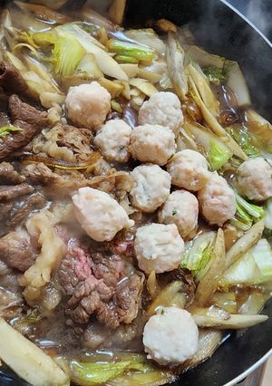 我が家のすき焼き-レシピのメイン写真