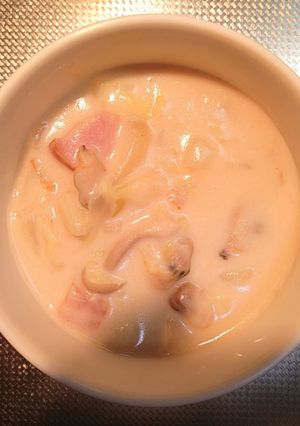 野菜とあさりたっぷりのクラムチャウダー-レシピのメイン写真