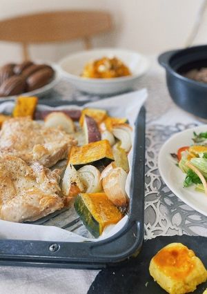 簡単なのにご馳走料理！グリルチキン-レシピのメイン写真