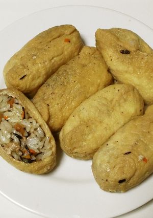 ひじきご飯のいなり詰め＆ひじきご飯-レシピのメイン写真