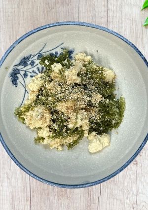 グルテンフリー！海ぶどうの白和え-レシピのメイン写真