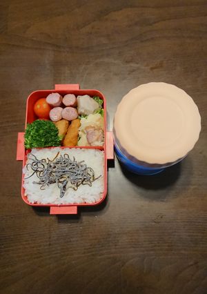 中学生女子弁当2023/12/05-レシピのメイン写真
