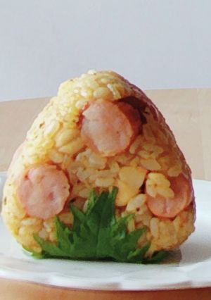 パリおにぎり☆カレーナッツ食中毒防止-レシピのメイン写真