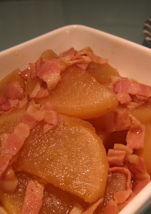 ★大根&ベーコンのピリ辛煮★-レシピのメイン写真