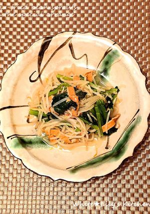 給料日前のお助けレシピ⭐もやしの和風副菜-レシピのメイン写真