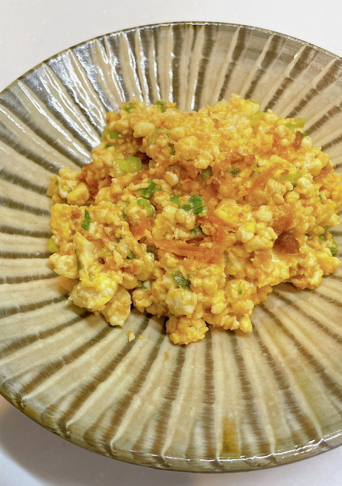 祖母直伝ウニと豆腐の卵とじ-レシピのメイン写真