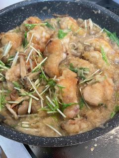 #ワンパン料理 手羽元のみぞれ煮-レシピのメイン写真