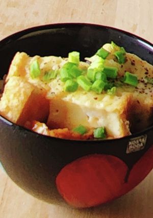 お弁当☆厚揚げ丼☆ランチ☆昼ご飯☆塾ご飯-レシピのメイン写真