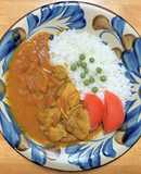鶏もも肉とトマトと玉ネギの無水カレー