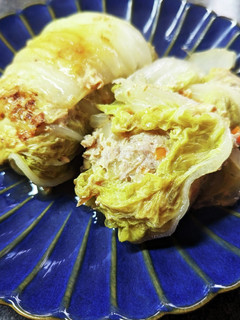 肉汁ジュワ~☆白菜のハンバーグ巻き-レシピのメイン写真