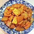 豚キムチ大根厚揚げの 炒め煮