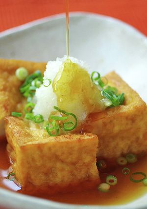 焼くだけ簡単！ごま油香る、厚揚げ豆腐-レシピのメイン写真