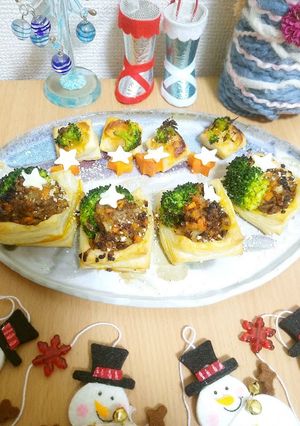 クリスマス▲オープンミートパイ-レシピのメイン写真