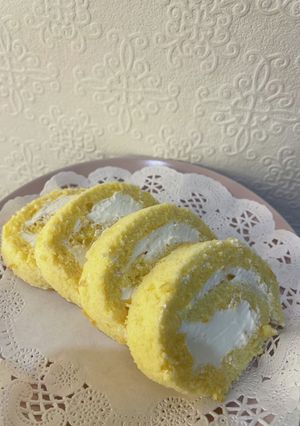 米粉のロールケーキ-レシピのメイン写真