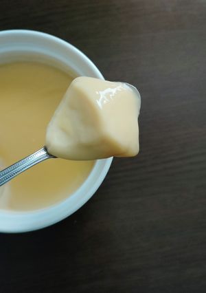 混ぜてチンするだけのトロトロ豆乳プリン-レシピのメイン写真