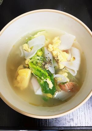 秒速ウェイパースープ-レシピのメイン写真