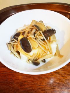 きのこの煮浸し餡かけ-レシピのメイン写真
