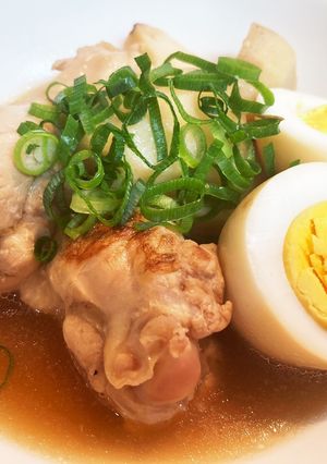 手羽元と里芋の甘辛煮-レシピのメイン写真