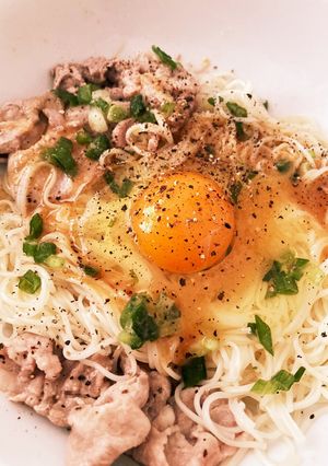 うま辛味噌豚そうめん-レシピのメイン写真