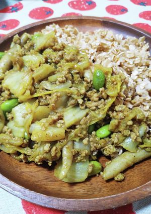 時短!簡単!白菜ドライカレー-レシピのメイン写真