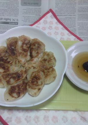珉珉のせみ餃子＋コチュジャン・ごま油-レシピのメイン写真