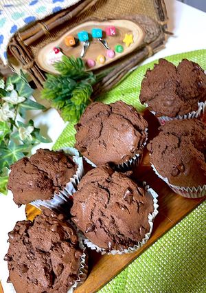 チョコケーキみたいな濃厚マフィン-レシピのメイン写真