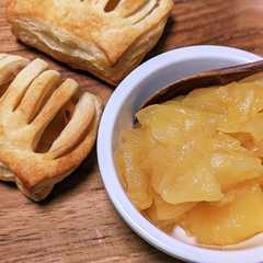 รูปของ 炊飯器で簡単 ヘルシーリンゴジャム