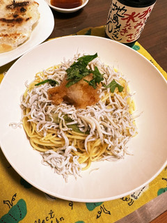 ポン酢で食べるシラスと大根おろしパスタ-レシピのメイン写真