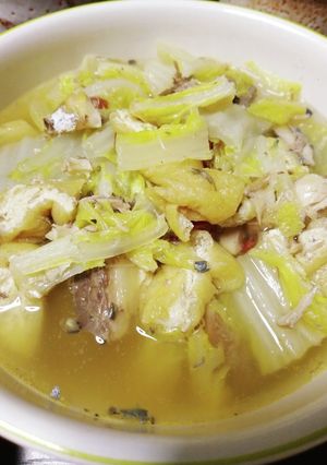 白菜のサバ缶煮-レシピのメイン写真
