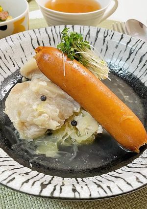塩豚シュークルートガルニ-レシピのメイン写真