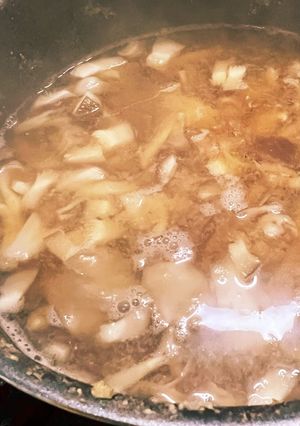しいたけと舞茸のキノコ汁-レシピのメイン写真