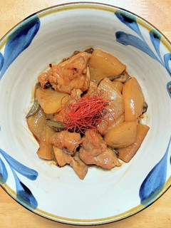 鶏もも肉と大根とインゲンの甘酢煮-レシピのメイン写真