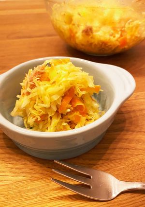 我が家の定番！レンジで☆コールスロー-レシピのメイン写真
