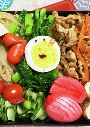 12/6ﾖｯﾁｬﾝ☆ビビンバお弁当-レシピのメイン写真