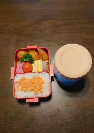 中学生女子弁当2023/12/06-レシピのメイン写真