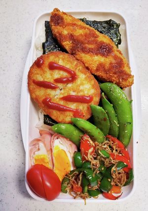 ★高校生息子のお弁当★119-レシピのメイン写真