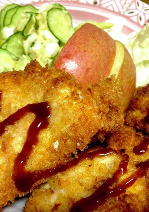 鶏胸肉のカツ-レシピのメイン写真