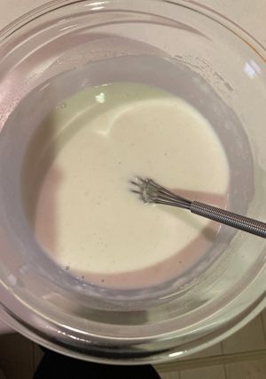 レンジで米粉のホワイトソース バターなし-レシピのメイン写真