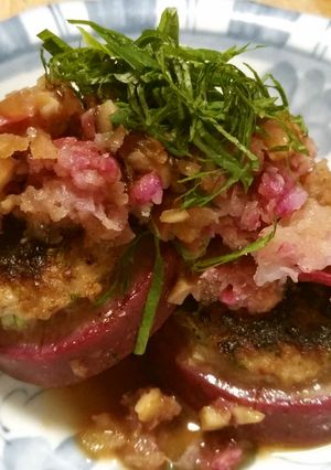 赤大根の挽き肉ソテー-レシピのメイン写真