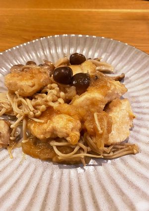 鶏むね肉のみぞれ煮-レシピのメイン写真