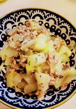ひき肉とじゃがいものホッとするミルク煮-レシピのメイン写真