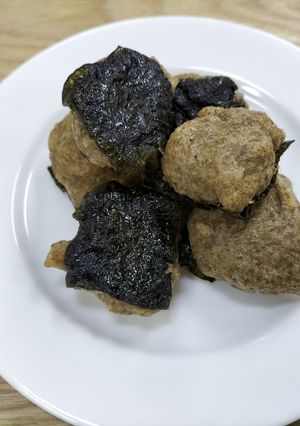 自然薯の磯辺揚げ-レシピのメイン写真