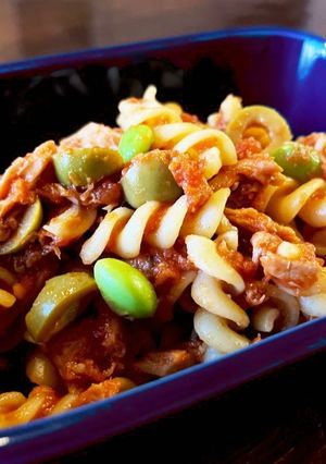 とにかく美味しいツナトマトのパスタサラダ-レシピのメイン写真