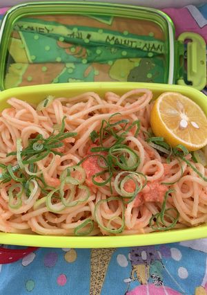 明太子パスタ（20231206）-レシピのメイン写真