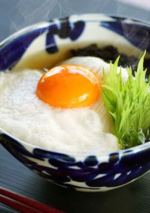 とろろ月見にゅうめん-レシピのメイン写真
