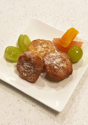 バナナとお豆腐の米粉ドーナツ-レシピのメイン写真