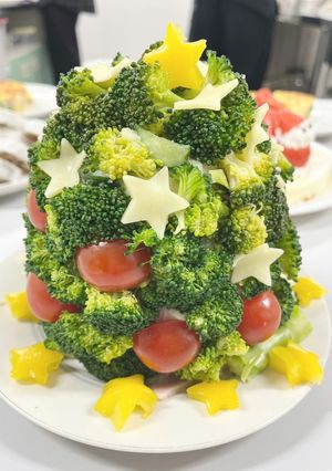 Xmas ver. ポテトサラダ-レシピのメイン写真